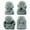 A, variant on 4Pcs Buddha Statue Cute Little Monk Figurine For Office Car Fish Decor Supplies (4 Not)