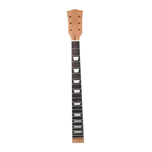 Pièce de Réparation de Cou de Guitare en Bois de Rose 22 Frites pour Guitare Électrique DIY