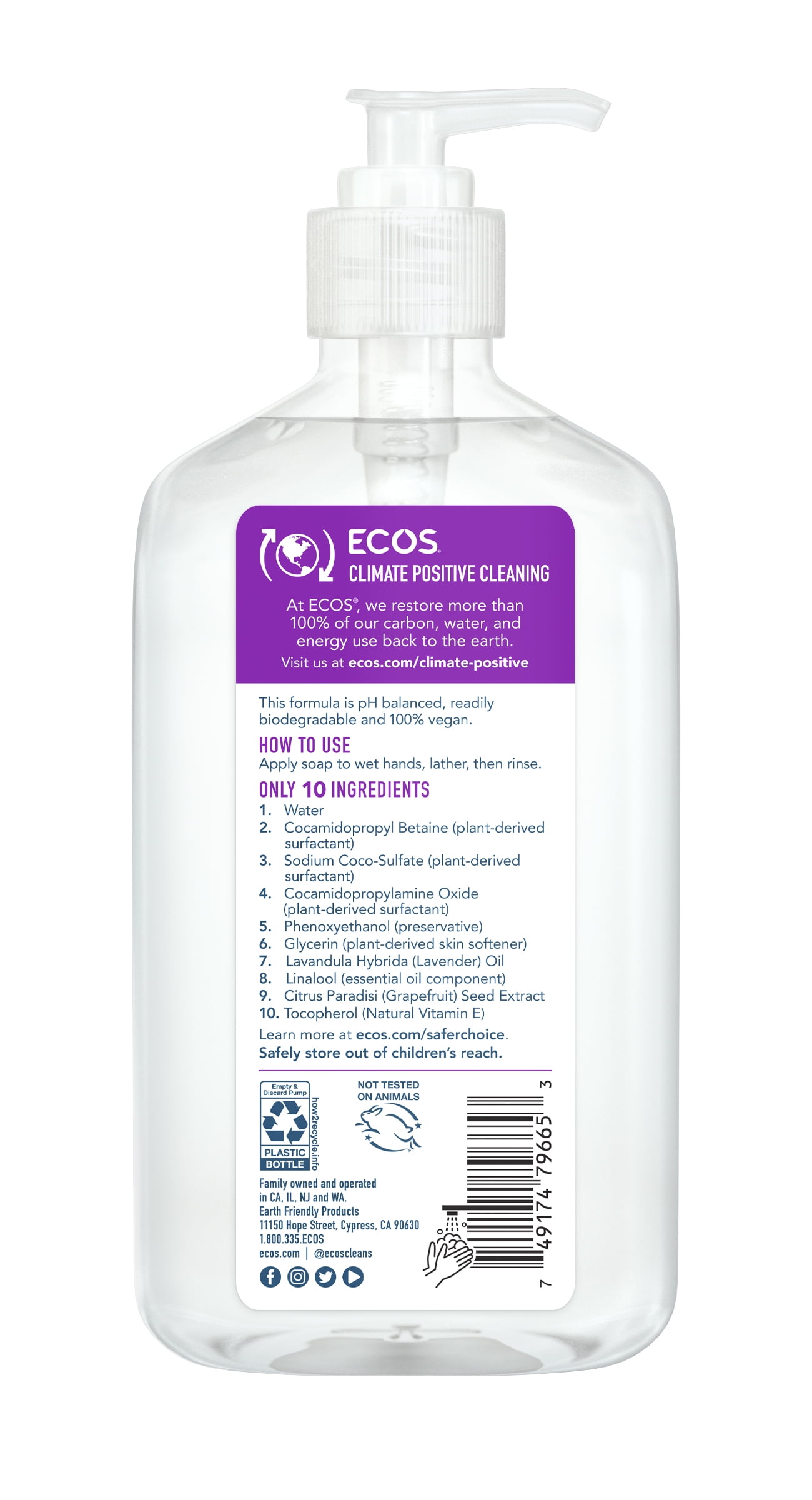 Organic Cleaning Product in Lavender Kiss (32oz)