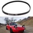 thumbnail image 4 of Auto Part, Flexible B6BF18381B9F Alternator Fan Belt Rubber Wearproof  For Repair Replacement For  Mk2 2.5 NB MX5, 4 of 8