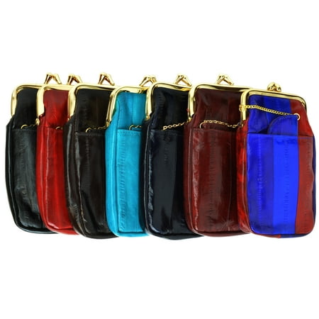 Eel Skin Clutch - Eel skin Cigarette and Lighter Holder E 342 ©