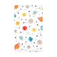 thumbnail image 3 of Hudson Baby Infant Boy Cotton Flannel Burp Cloths, Happy Planets 10 Pack, One Size, 3 of 7