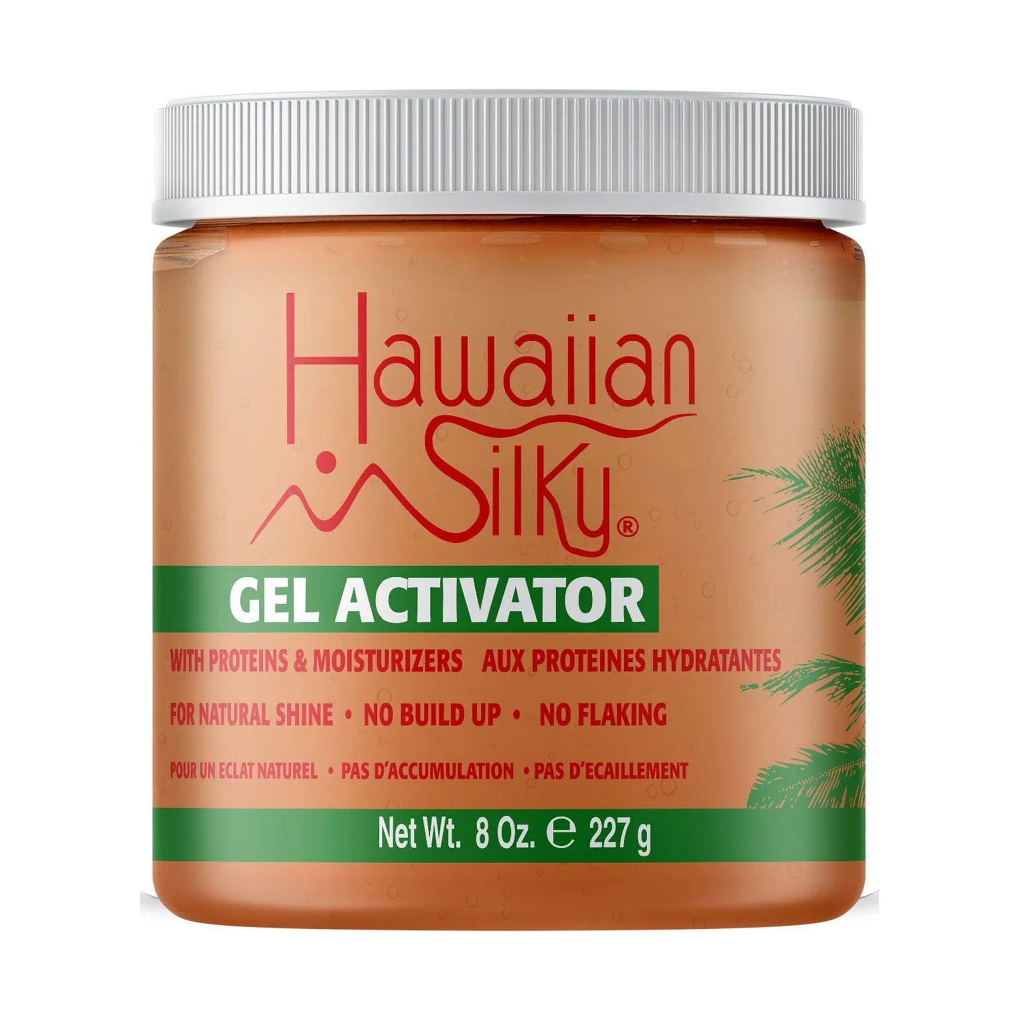 Activator & Gelly セット Hawaiian Silky Gel Activator, 16oz - Moisturizes Dry Hair - For