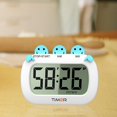 thumbnail image 1 of Reloj de diseño temporizador de cocina con dígitos grandes, pantalla LCD grande, alarma fuerte, soporte magnético, batería incluida, 1 of 4