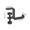 thumbnail image 3 of onlyliua Ofertas Del Prime Day de Hoy 2024 Auriculares Multifuncionales Suaves, de Aleación de Aluminio, Portátiles, para Escritorio, Sin Orificios, para Colgar Bolsas, Resistentes y Cómodos de Insta, 3 of 6