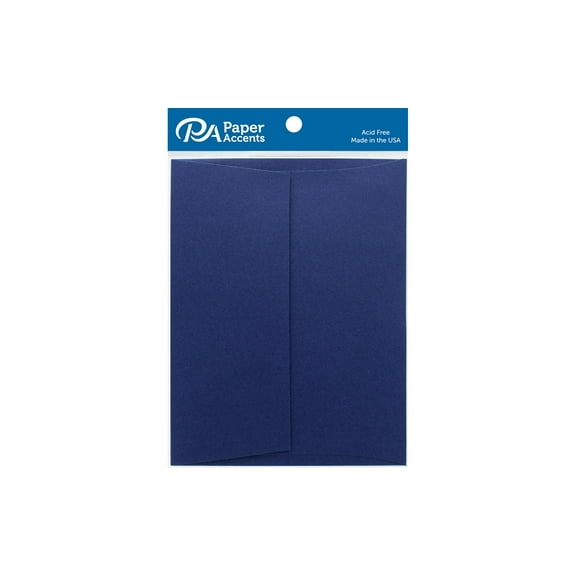 Paper Accents Envelope 4.38"x 5.75" Heavyweight 80lb Admiral Blue 25pc