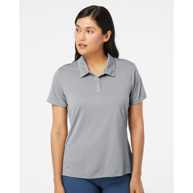 Adidas Polo de Performance pour Femmes, 3TG, Grey Three