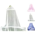 thumbnail image 4 of Cama plegable mongol portátil, cúpula de mosquitera de encaje, ropa de cama bidireccional, cama de red, tienda de juegos para interiores y exteriores Inevent JJ18085-01, 4 of 6