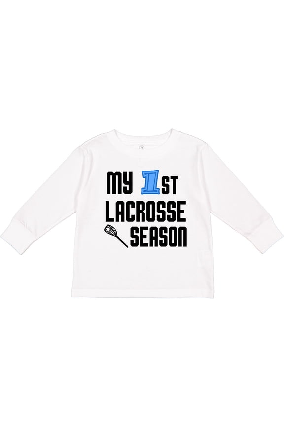 My 1st Lacrosse Season Boys Long Sleeve Toddler T-Shirt