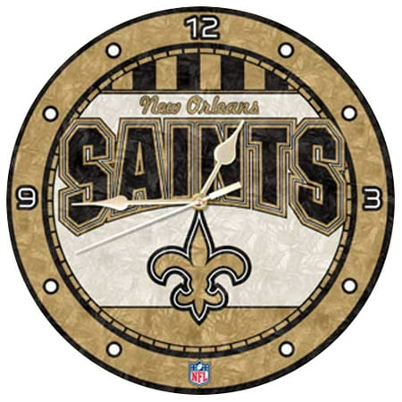 New Orleans Saints Desk Clock - New Orleans Saints 12