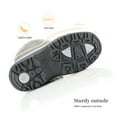 thumbnail image 2 of Dream Pairs Kids Boys & Girls Winter Mid Calf Knee High Waterproof Winter Outdoor Snow Boots Nordic Grey Size 6, 2 of 5