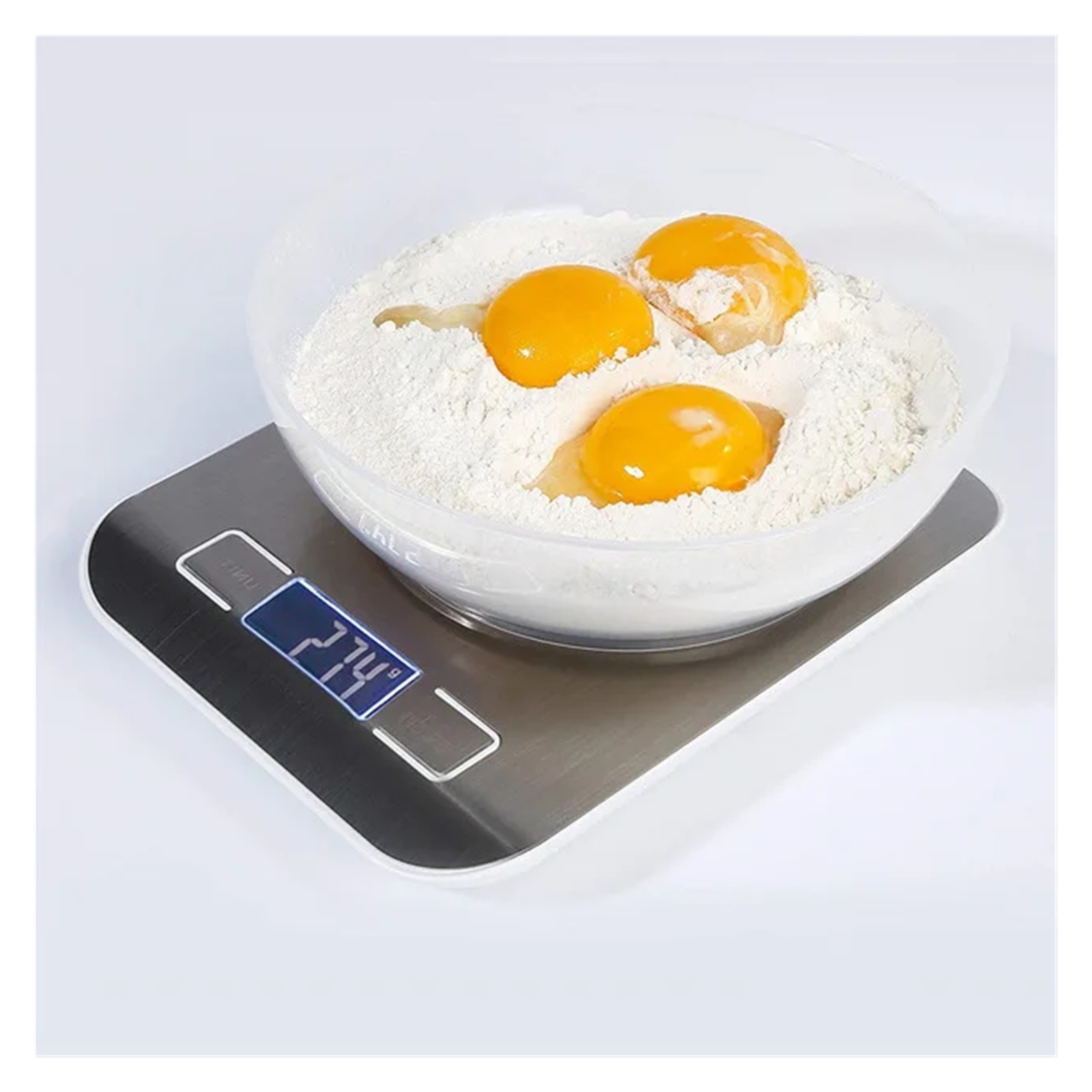 Recharable Stainless Steel Electronic Scales, Kitchen Electronic Home Food Scales Small G Scale Baking Kitchen Scales ,Milligram Accuracy
