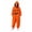 Orange, variant on Multi Pumpkin Face Graphic Loungewear, Classic Jack-O-Lantern Print Plush Onesie Jumpsuit, Full Body Coral Fleece Halloween Unisex Costume With 3D Stem Hood,Pumpkin Face Graphic Sleep Suit, Yellow M