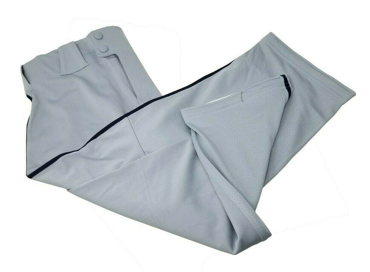 Nike Boys Baseball Knicker Pants Grey with Blue Lining Size XL