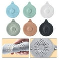 Shower Drain Cover Hair Stopper Trap Sink Filter Strong Suction Hair