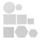 thumbnail image 1 of Cubo estéreo de espuma Kuyiluo, 8 piezas, adornos geométricos tridimensionales de espuma, adornos sólidos geométricos, decoración del hogar, 1 of 8