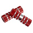 thumbnail image 4 of Motoforti 2 Pcs Bike Pegs for MX MTB Hollow Rear Foot Pegs Aluminum Alloy Red, 4 of 6