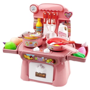 IROINID Pretend Play Toys,Christmas Pretend Play Toys,Kitchen Set with Play Food for Toddlers Boys Girls Home Toys Mini Kitchen Birthday Boys and Girls Cooking Stir Vegetable Kitchenware Set