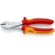 thumbnail image 1 of KNIPEX 74 06 180 Pinzas de corte diagonal tipo extra fuerte aislados con fundas en dos componentes, según norma VDE cromado 180 mm, 1 of 1