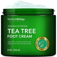 thumbnail image 1 of Crema para pies New York Biology, aceite de árbol de té, 240 ml, para pies secos, 1 of 6