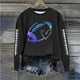 thumbnail image 1 of Ailaofu Womens Long Sleeve Shirt Pullover Tops, Loose Casual Crewneck T-Shirt Lightweight Sweatshirt, 1 of 3