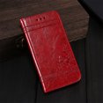 thumbnail image 1 of LEDEX Luxury Leather Magnetic Wallet Case Card Slot Cover Pouch Stand Flip for iPhone 13 Pro Max (Red), 1 of 8