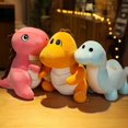 thumbnail image 4 of Juguetes de peluche de dinosaurio Kawaii para niños, animales de peluche suaves de dibujos animados, Tiranosaurio Rex, muñeca de abrazo para bebé, almohada para dormir, decoración del hogar, 4 of 5