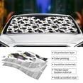 thumbnail image 3 of Disketp Windshield Sun Shade, Car Sun Shade for Front Window Daisies Flowers Sunshades Sun Visor Protector Blocks UV Rays Foldable, 3 of 5