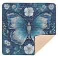thumbnail image 6 of WOBOGO Flower Large Butterfly Baby Playmats Extra Large Waterproof Rollable Activity Pads for Toddlers 50×50inch, 6 of 7