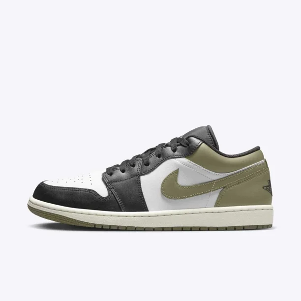 Ni - ke Ni - ke Air Jordan 1 Low [553558-092] Men Casual Shoes Black ...
