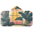 thumbnail image 5 of Yayeee Kids Hooded Towels Toddler Soft Absorbent Beach Bathing Wrap 50" x 23.5", Pink Sunset, 5 of 5