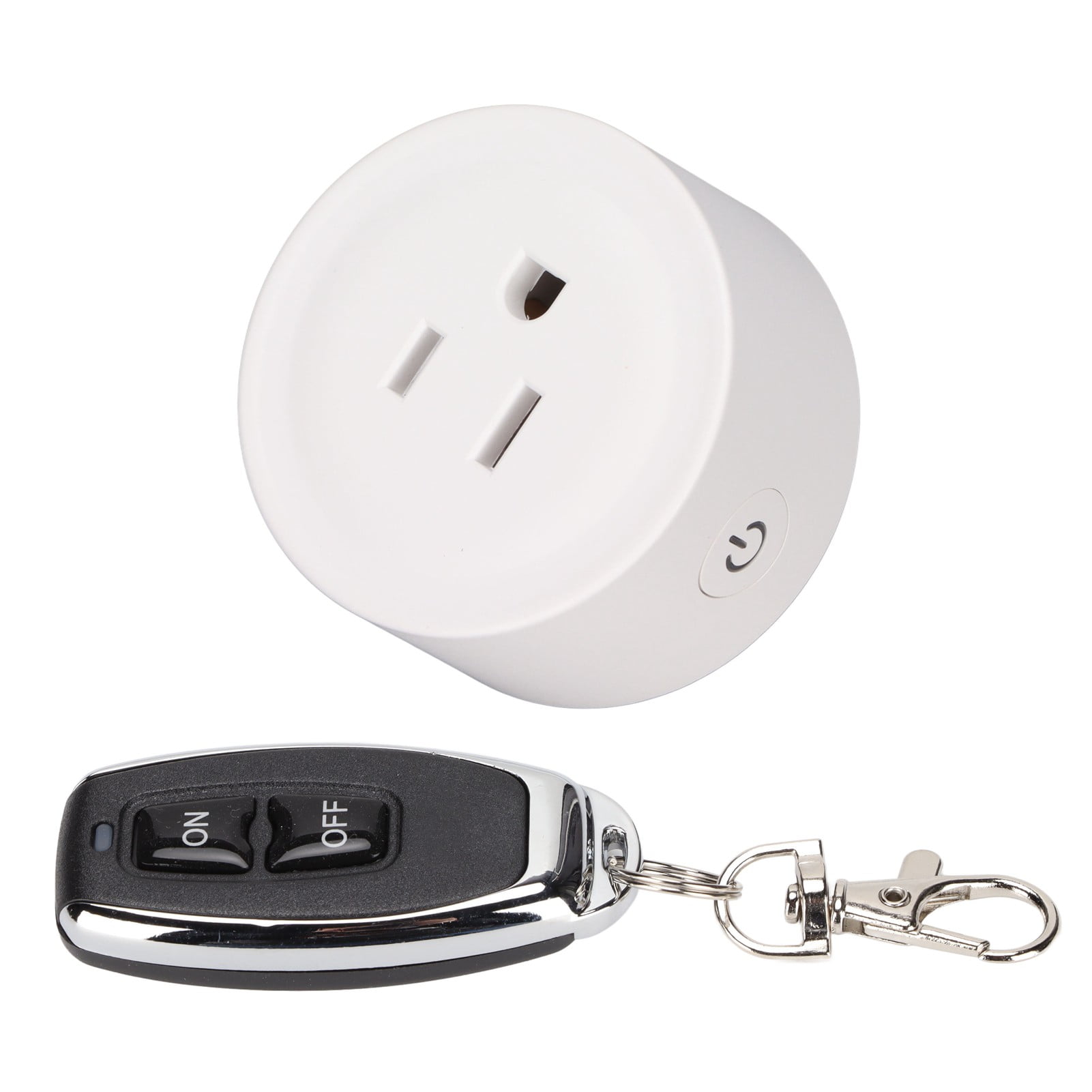 US Plug 100240V, 433MHz Smart Plug Remote Control Wireless Remote Control Plug Easy To Set Up