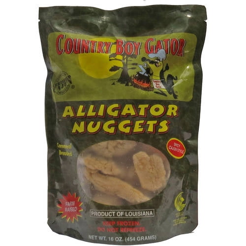 Country Boy Gator Alligator Breaded Nuggets, 16 Oz (Frozen) Walmart