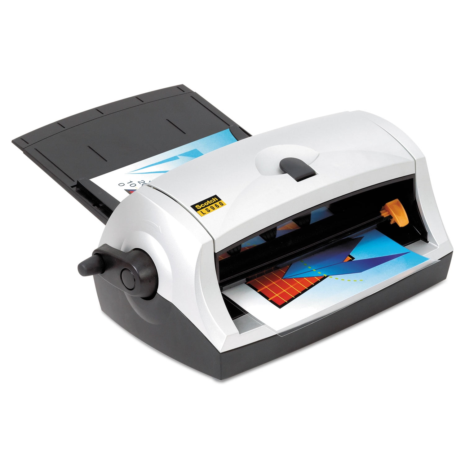 Scotch, MMMLS960, Heat-Free Laminating Machine, 1, Black,Silver