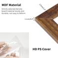 thumbnail image 7 of 7 Pack 8.5x11 Picture Frames for Home Decor, Brown, 7 of 7