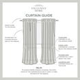 thumbnail image 6 of Exclusive Home Bastian Room Darkening Blackout Grommet Top Curtain Panels, 52"x84", Linen, Set of 2, 6 of 8
