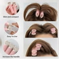 thumbnail image 4 of 10 Packs Volumizing Hair Root Clips, Instant Bang Natural Fluffy Hair Clips, Heatless DIY Hair Curler for Long and Short Hair Very suitable for girls to organize hair (Purple), 4 of 6