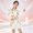 Style D, variant on Halloween Pop Star Costume Set, Black White Stage Performance Outfit for Girl, Gold Chain Print Jacket & Shorts with Tee for Holiday Party Events