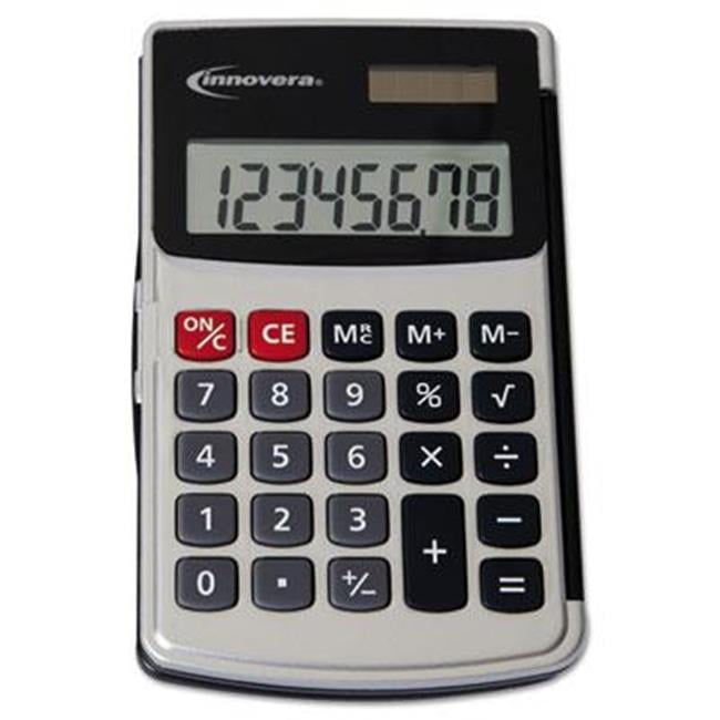 Innovera 15922 Handheld Calculator, 8Digit LCD