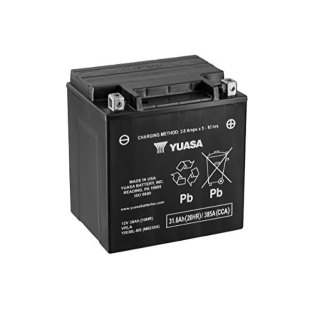 Bundle of 2 items YB14A-A2 Battery with 0.5 Amp Charger 
