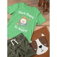 thumbnail image 3 of Almondog Think Happy, T-Shirt Toddler -Electural Designs,  3 Toddler, 3 of 4