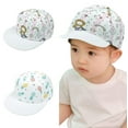 thumbnail image 2 of kaondbfi Kids Summer Travel Essentials Clothing Accessories Visor Hats for Girls and Boys Baby Sunhat Adjustable Trucker Flat Eaves Beret Baseball Cap Toddler Summer Hats, 2 of 9