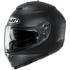 HJC C70 Solid Helmet (Large, Semi Flat Black)
