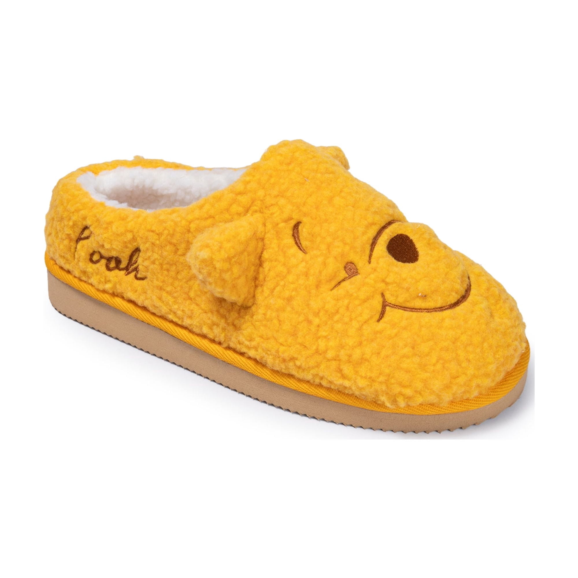 Ladies Winnie The Pooh 3D Ear Clog Slipper