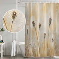thumbnail image 4 of Dandelion Floral Shower Curtain Set - 72" x 78" Washable Bathtub Curtain with 12 Hooks, Country Spring Pastoral Flowers Plants Waterproof Fabric Stall Shower Curtains for Bathroom/Bathtub Décor, 4 of 6