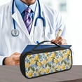 thumbnail image 5 of Jiueut Flower Lemon Stethoscope Storage Bag Storage Bags with Zipper Stethoscope Case for Nurse and Doctor Handle Bag with Stethoscope Case for Stethoscope with Extra Room, 5 of 7