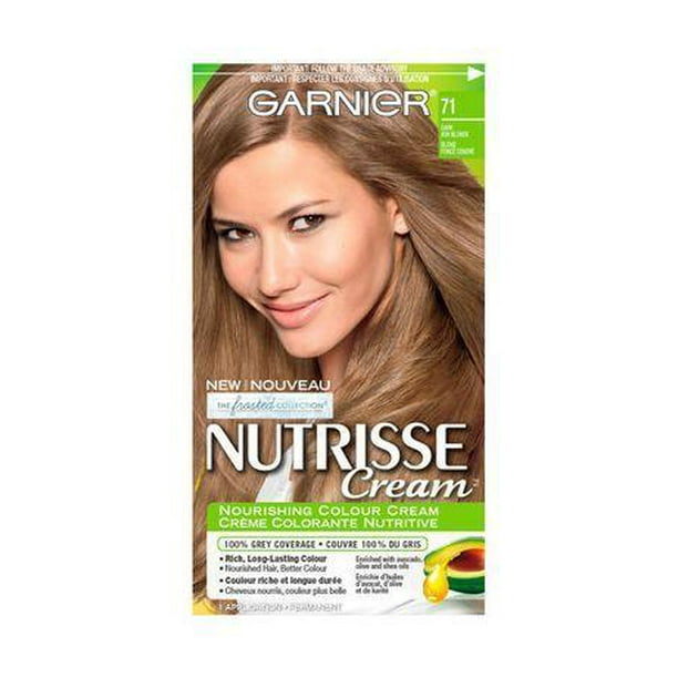 Garnier Nutrisse Cream 71 Dark Ash Blonde 