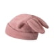 thumbnail image 3 of Gorro de punto con orejas de conejo para adultos, gorro de esquí informal, gorro cálido para mujer Rosa, 3 of 9