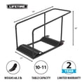 thumbnail image 3 of Lifetime Wheeled Steel Table Cart for up to 11 Folding Tables (80339), 3 of 14