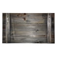 thumbnail image 7 of DUCIHBA Key & Mail Holder for Wall - Rustic Wood Single Floating Shelf - Weathered Gray, 16.5" W x 4.5" D x 9.75" H, Holds 10lbs, 7 of 7